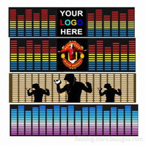 Hot selling EL equalizer car sticker